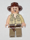 LEGO iaj033 Indiana Jones - Open Shirt, Open-Mouth Grin