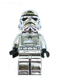 LEGO sw097 Stormtrooper - Chrome Silver